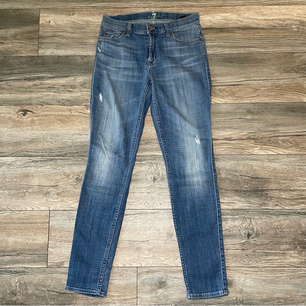 7FAM “THE SKINNY” JEANS (27)